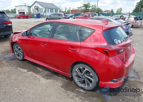 2016 Scion Im z USA, uszkodzony, nr VIN JTNKARJE0GJ513110